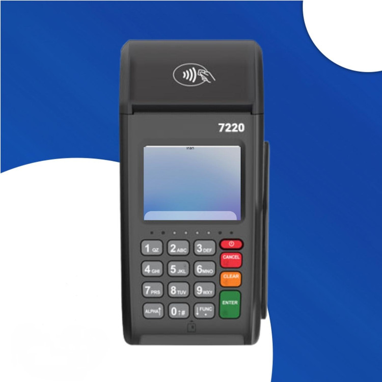 کارتخوان New POS مدل 7220 - دستگاه کارتخوان