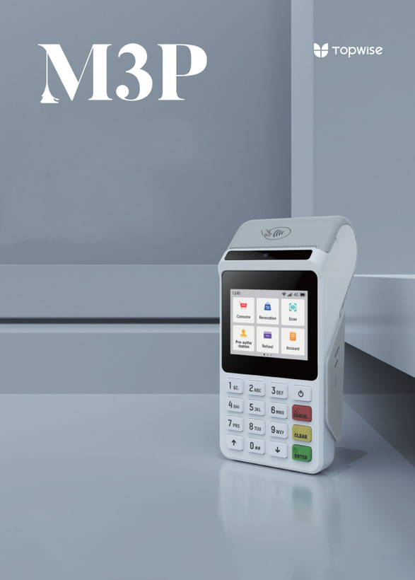 کارتخوان M3P توپوایز - دستگاه کارتخوان