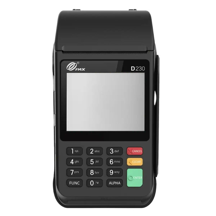 کارتخوان PAX D230 - نمای کامل دستگاه